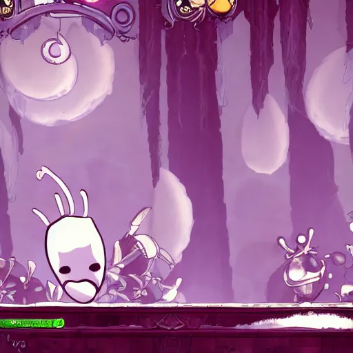 Prompt: a new hollow knight bug