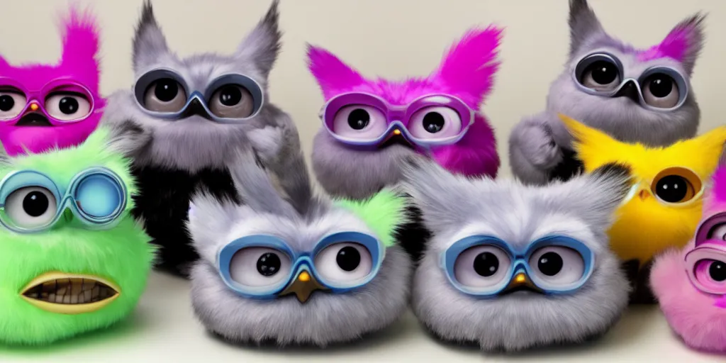 Image similar to gray - scott reaction diffusion of furbies