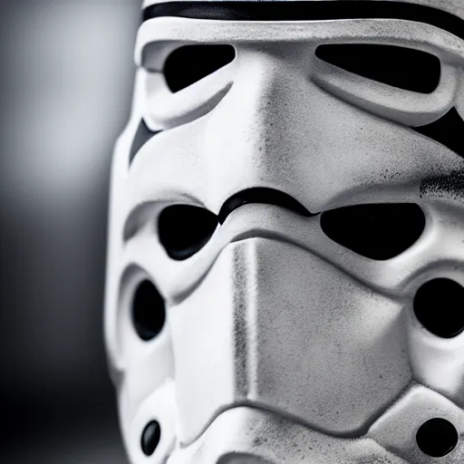 Image similar to world war 2 stormtrooper, 8 k, shallow depth of field, moody lighting, cinematic lighting,