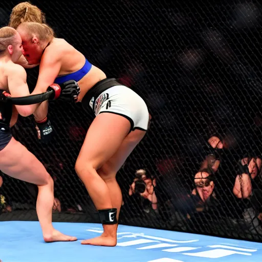 Image similar to Ronda rousey takedown conor mcgregor