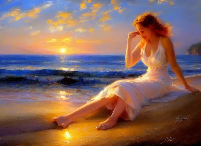 Image similar to beach light by vladimir volegov and delphin enjolras