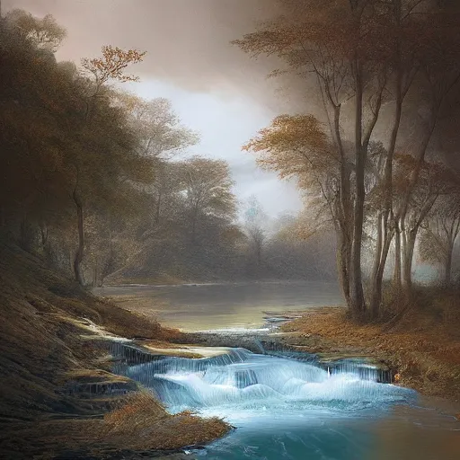 Image similar to the river flows thru the gates of time by quentin mabille