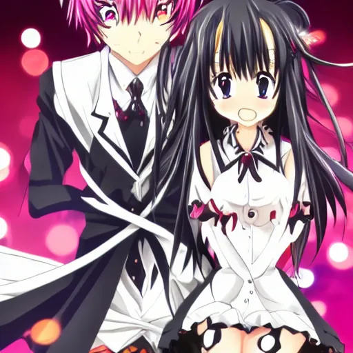 Image similar to anime date a live