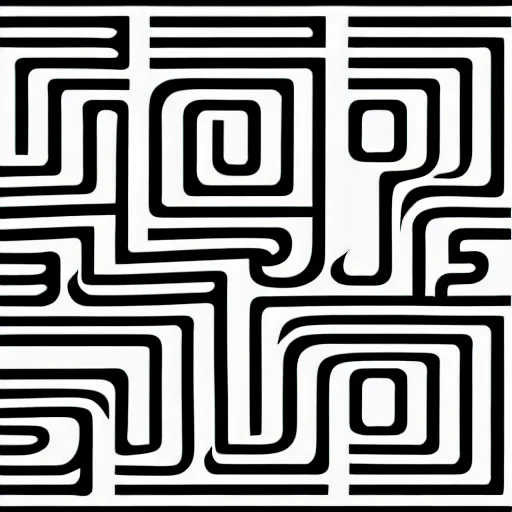 Image similar to black and white minimal animal symbol by karl gerstner, monochrome, 8 k scan, centered, symetrical, satisfying, bordered