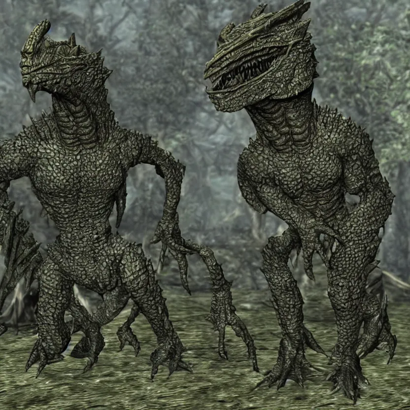 Image similar to argonian skryim