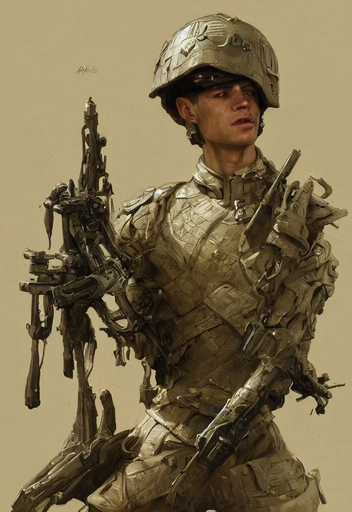 Image similar to Soldier Boy, physically accurate, dynamic lighting, intricate, elegant, highly detailed, military, hyperrealism digital painting, artstation, HR GIGER, Hieronymus Bosch, Francis Bacon, concept art, smooth, sharp focus, illustration, art by artgerm and greg rutkowski and alphonse mucha