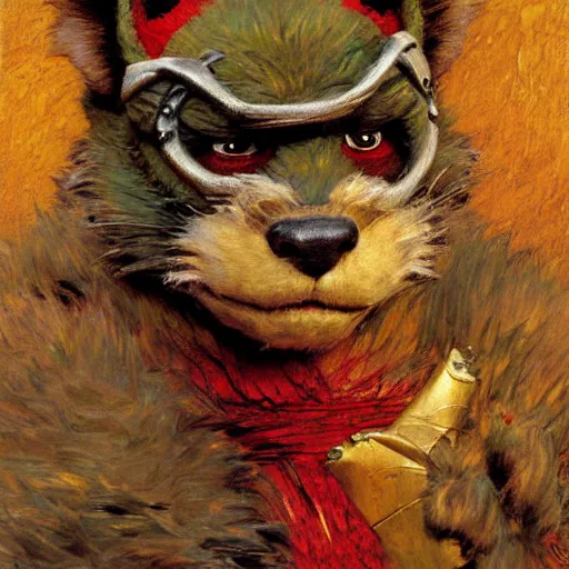 Image similar to furry splinter from tmnt wearing a red kimono hairy furry body furry arms feet. highly detailed painting by gaston bussiere craig mullins jc leyendecker gustav klimt artgerm greg rutkowski