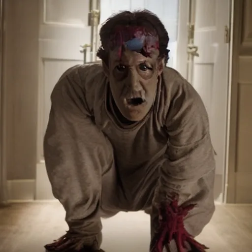 Prompt: Film still of Frankenberry, from Insidious (2010)