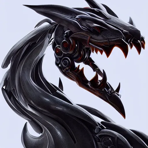 Image similar to stunning bust of a beautiful anthropomorphic robot mecha female dragon, with smooth and streamlined armor, standing and posing elegantly, well detailed dragon head with epic LED eyes and a beautiful glowing maw, sharp and dangerous sleek design, two arms, beautiful digital art, artstation, DeviantArt, FurAffinity, professional, depth of field, close-up, hd, octane render, sunset lighting