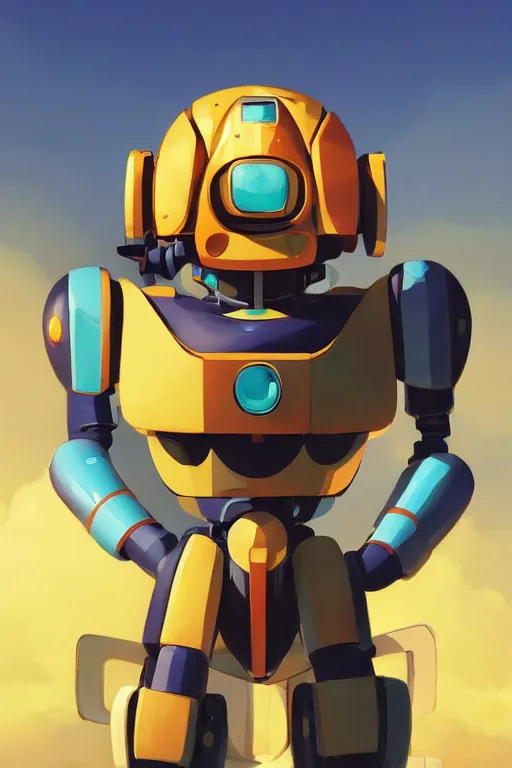 Image similar to metabots medabots medarotto medarot robot minimalist comics helmet mask neon cybereye, behance hd by jesper ejsing, by rhads, makoto shinkai and lois van baarle, ilya kuvshinov, rossdraws global illumination ray tracing hdr radiating a glowing aura