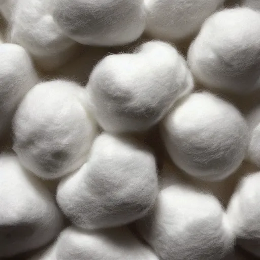 Image similar to [ [ cotton balls ] ] : : cotton texture, made of cotton : : 8 k
