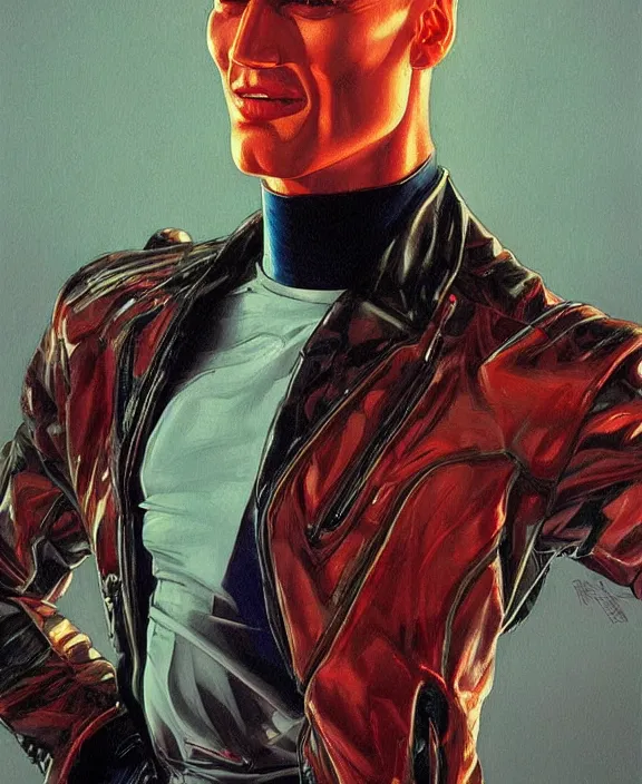 Prompt: Max Headroom, highly detailed, centered, artstation, concept art, smooth, sharp focus, illustration, bokeh art by artgerm and donato giancola and Joseph Christian Leyendecker