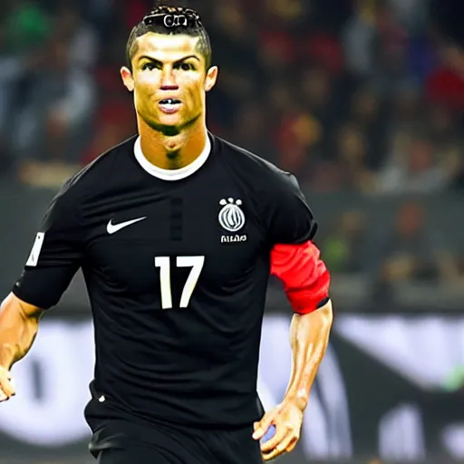 Image similar to cristiano ronaldo as a paris saint german player