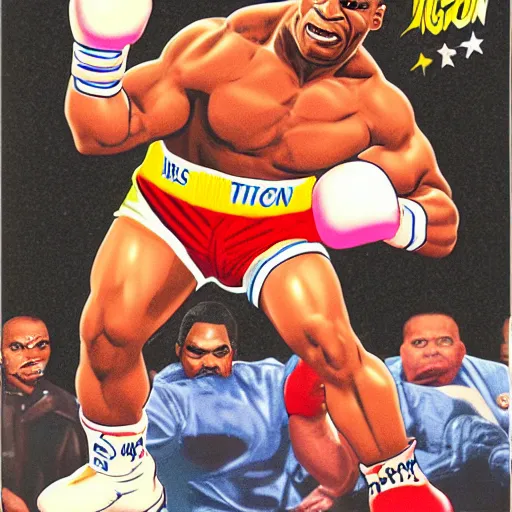 Image similar to mike tyson's punch - out!! toy