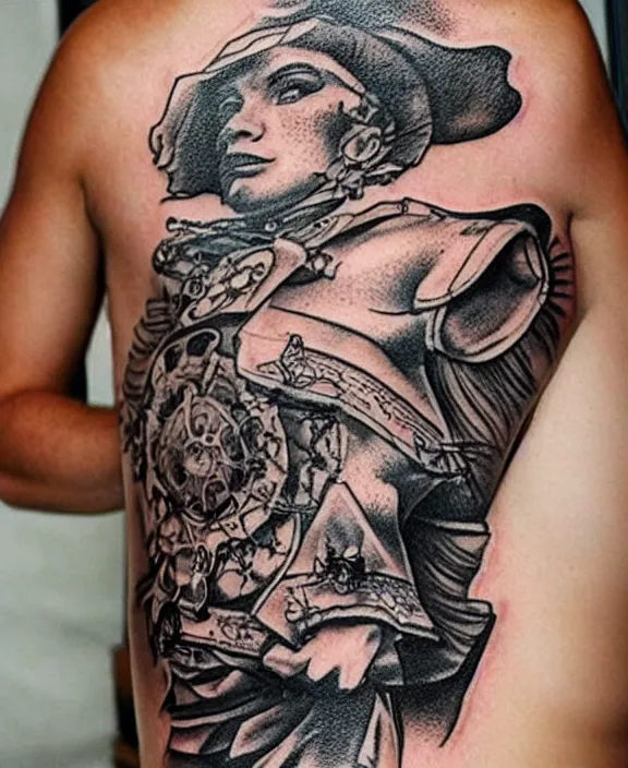 Image similar to amazing detailed tattoo stencil of denmark