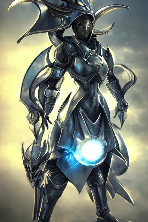 Image similar to helmet armor guardian destiny in witch queen illumination ray tracing hdr fanart arstation by sung choi robot ninja mask and eric pfeiffer and gabriel garza and casper konefal