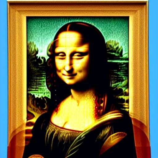 Image similar to 'Mona Lisa' painted by Mozart