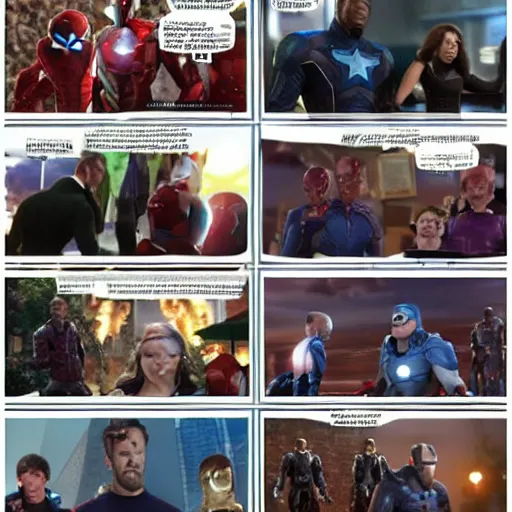 Image similar to I still cant believe they did that, marvel studios, pixar, movie still