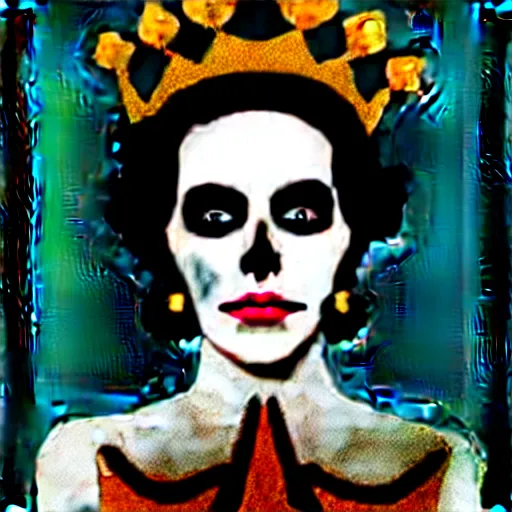 Image similar to queen of the dead by Maarten Verhoeven