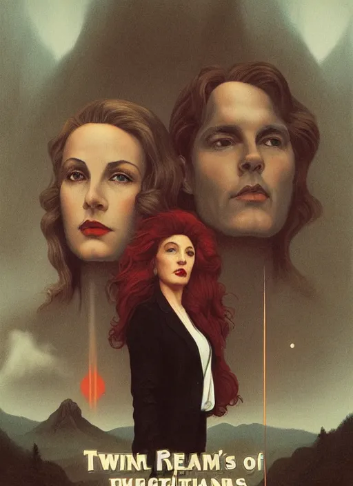 Prompt: twin peaks poster art, the spirit thats the physical manifestation embodiment of the concept of sehnsucht, old retro pulp, by michael whelan, rossetti bouguereau, artgerm, nostalgic, old fashioned