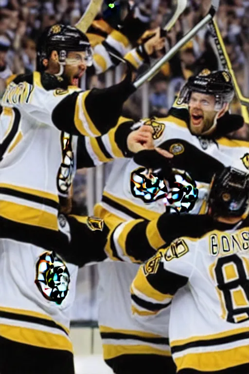 Image similar to boston bruins winning the stanley cup