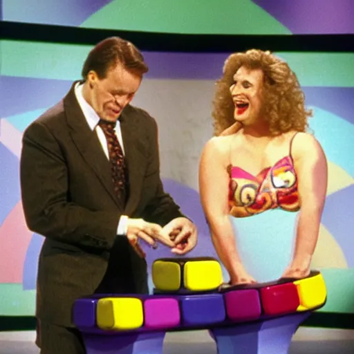 Image similar to 1 9 9 0 game show, wheel or no wheel