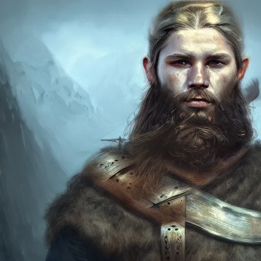 portrait of a viking, male, epic fantasy, detailed, | Stable Diffusion