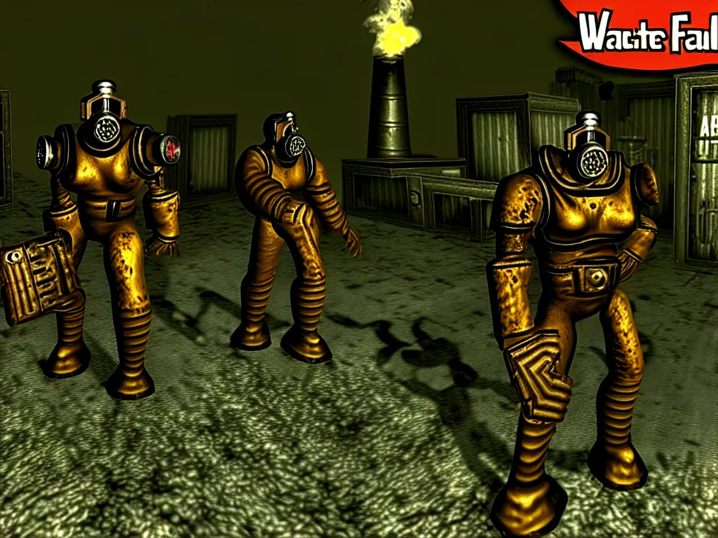 Prompt: fallout 2 hd remastered gameplay screenshot unity