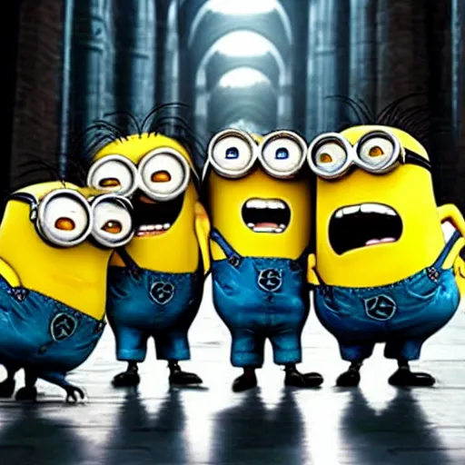 Image similar to Harry Potter!!!, the minions