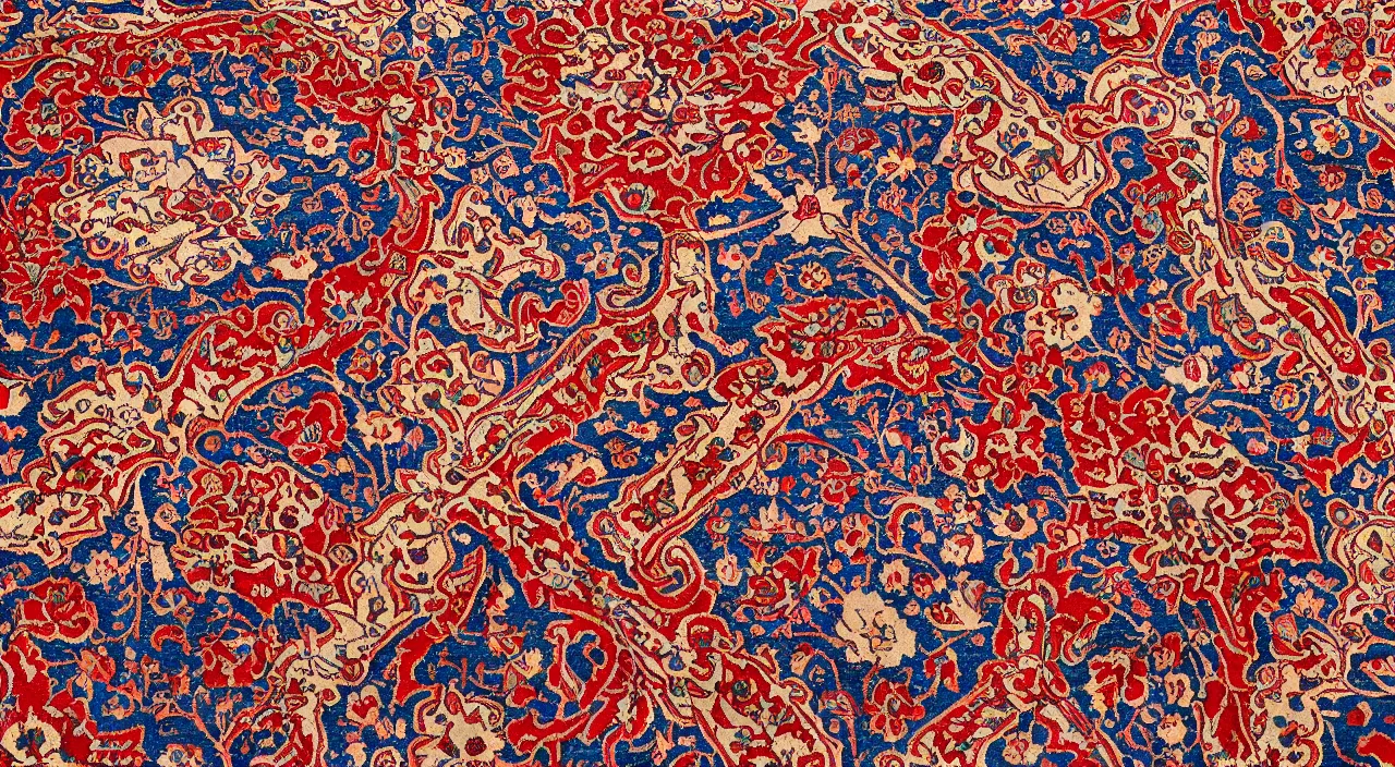 Prompt: 'persian carpet traditional, intricate'