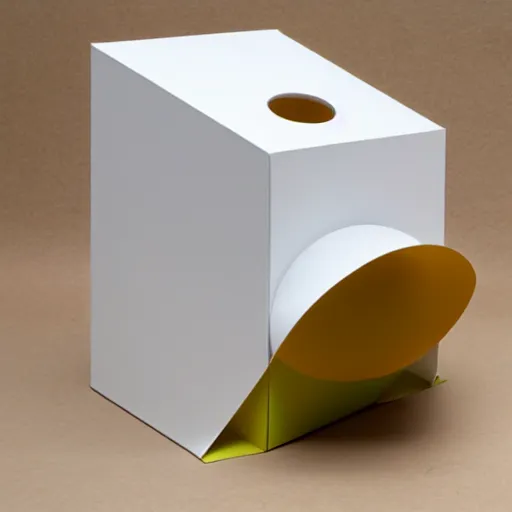 Image similar to jonathan ive dieter rams bird house packaging