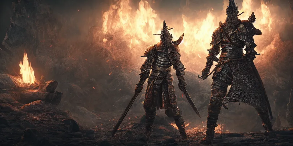 Prompt: Dark Souls 6, realistic 4k octane beautifully detailed render, 4k post-processing, highly detailed, intricate complexity, epic composition, magical atmosphere, cinematic lighting, masterpiece, ultra hd