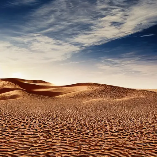 desert landscape in an incredible art style | Stable Diffusion | OpenArt
