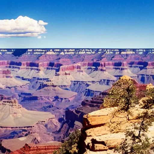 Image similar to UFO sighting at Grand Canyon, vacation photos