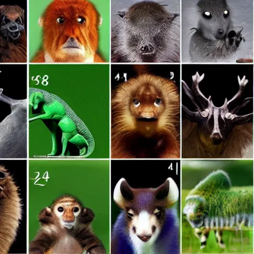 Image similar to evolution of all creatures from left to right