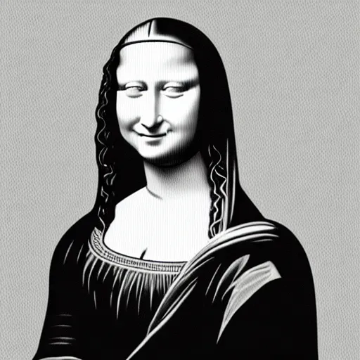 Prompt: photorealistic monalisa starring movie