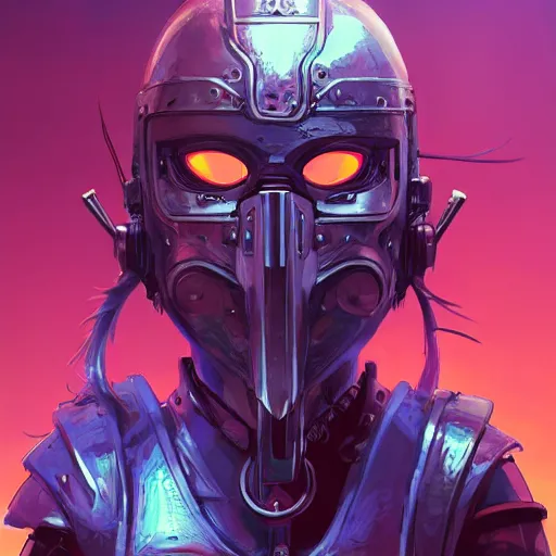 Image similar to cyberpunk viking helmet mask warrior goddess robot ninja fantasy, art gta 5 cover, official fanart behance hd artstation by jesper ejsing, by rhads, makoto shinkai and lois van baarle, ilya kuvshinov, ossdraws