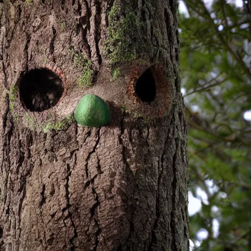 Prompt: tree face