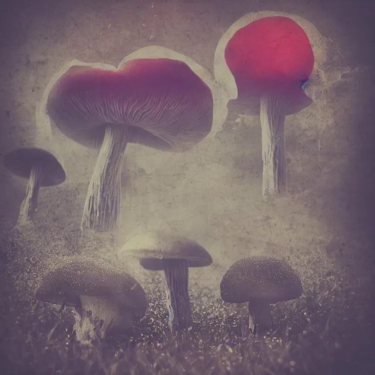 Image similar to double exposure of dally life, symbols of live, explosion, love is the most relevant theme, love is infinity, love is begin of all, 8 k resolution, artistic mode, artistic, trending on instagram, long exposure, love art, serious, fantasy and dreams vibes, mushrooms style and macro style