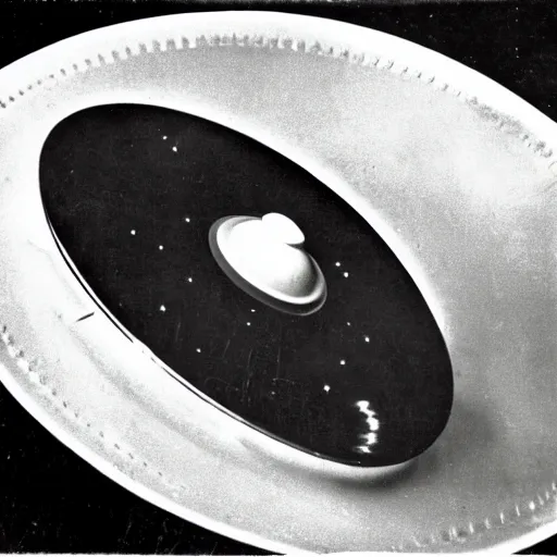 Image similar to flying saucer 1 9 4 0 s