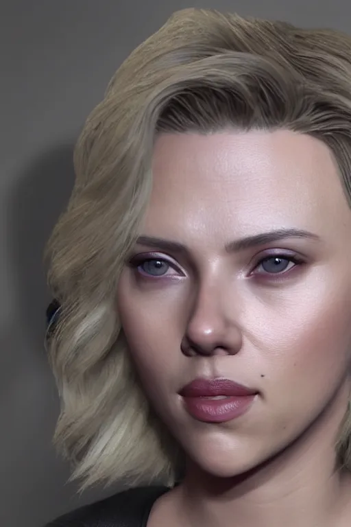 Prompt: Scarlett Johansson in Unreal Engine 5