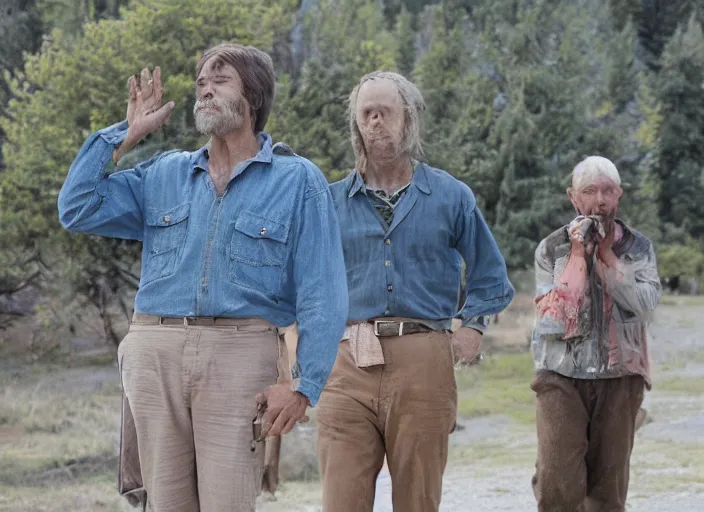 Image similar to First image from Kelly Reichardt's new film Blackadar, starring Mark Rylance as a thrill-seeking alcoholic retiree in a mountain town in 1970s Idaho. Cinematography by Dan Laustsen, shot on Kodak Vision 200T. 8k print.