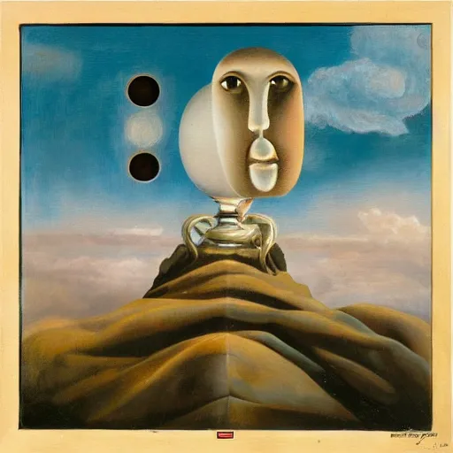 Image similar to obscene objective, surrealist