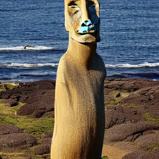 Image similar to Michael saylor easter island head