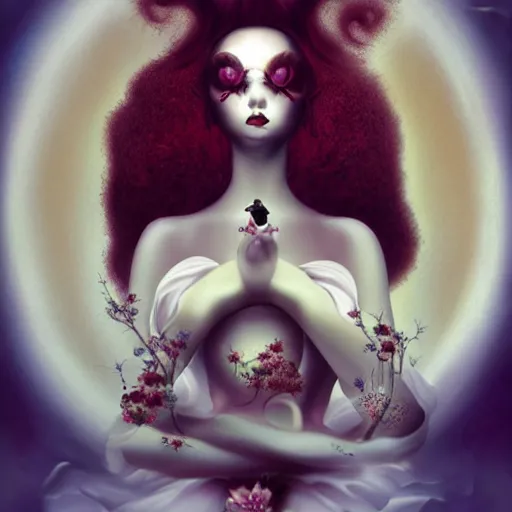 Prompt: soul harmony by Natalie Shau, masterpiece