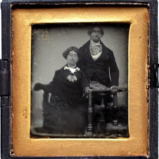 Image similar to freakshow daguerreotype