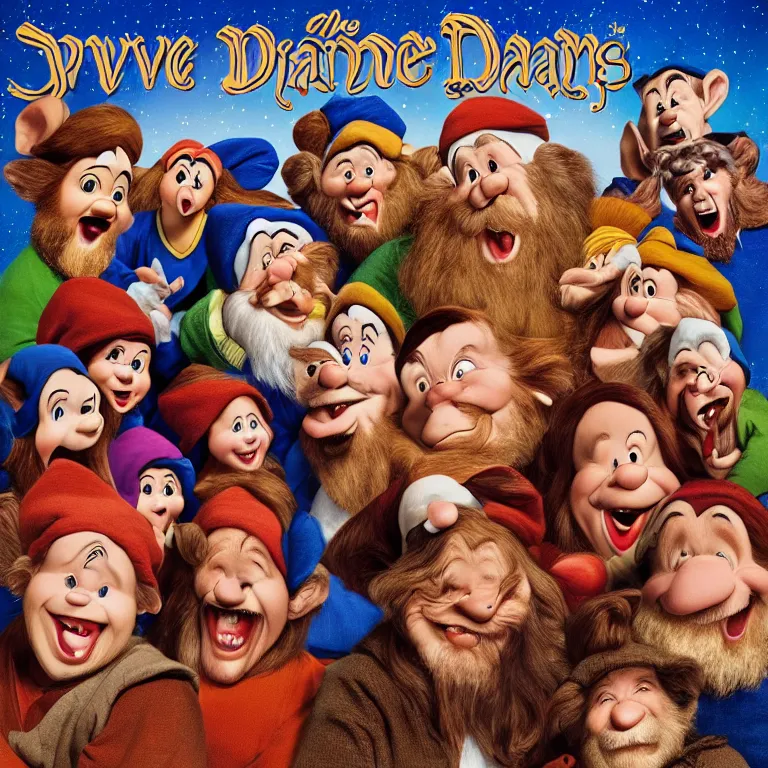 Image similar to The Seven Dwarves album cover