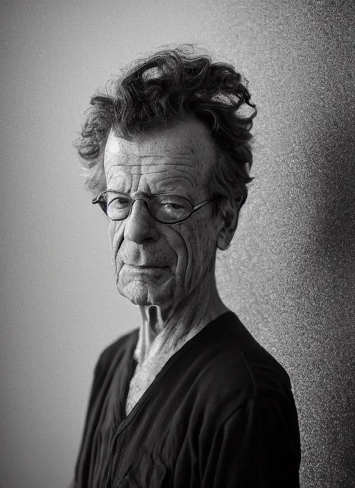 Prompt: photo of John Noble by Alex Stoddard, head shot, detailed, award winning, Sony a7R