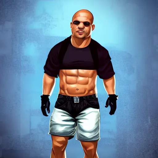 Image similar to tyler1 as a GTA style character on a loading screen, 4k, high detail, high-resolution photograph, professional photography, ultra-detail