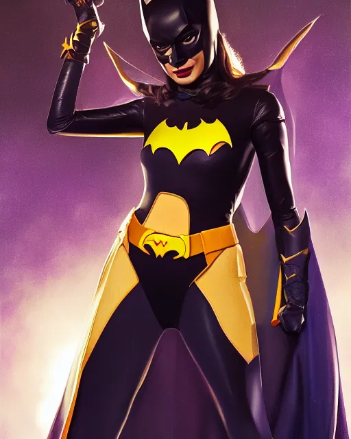 Prompt: 5 5 mm portrait photo of leslie grace as batgirl. magical atmosphere. art by artgerm and greg rutkowski. highly detailed 8 k. intricate. lifelike. soft light. nikon d 8 5 0.